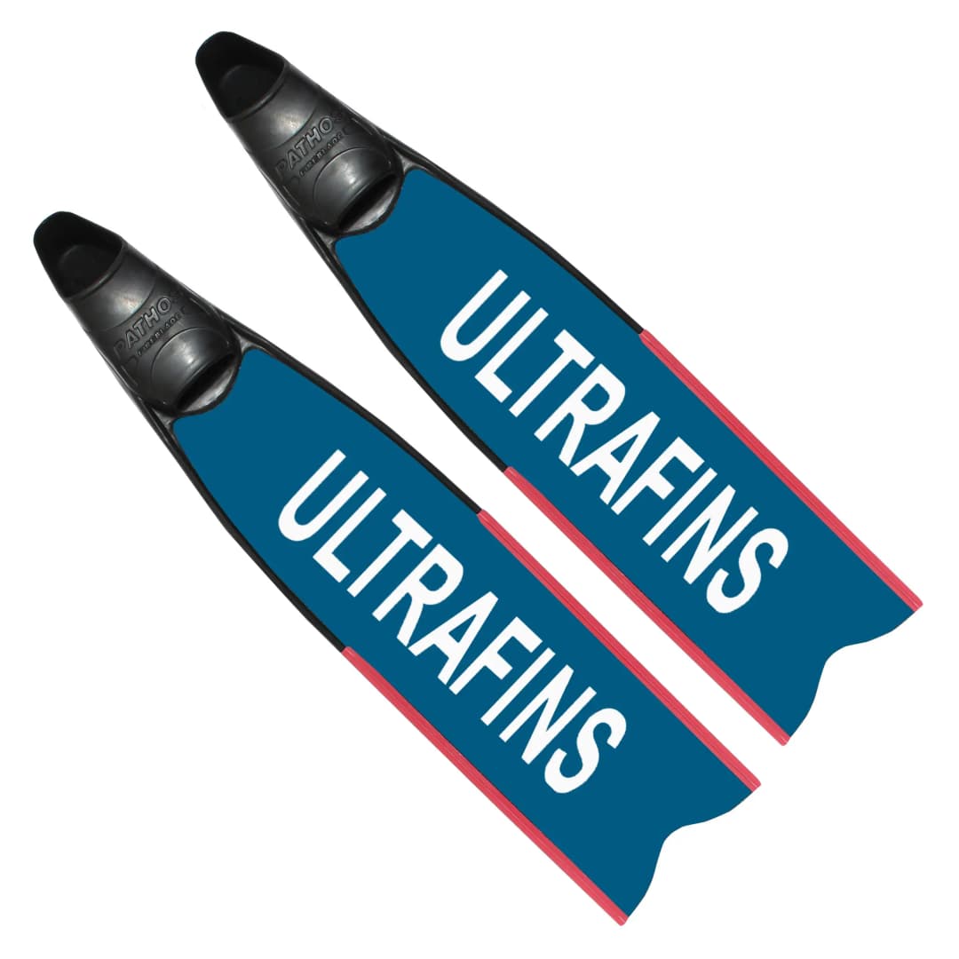 Ultrafins Fiberglass Blue Fins with Pathos footpockets image